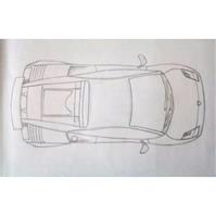 Lamborghini Gallarado, top view...