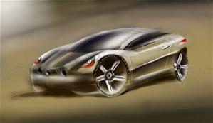 My first car sketch with sketchb...