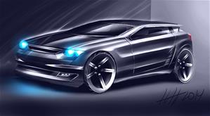 Concept vehicle sketch...