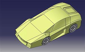 Car surface Modelling...